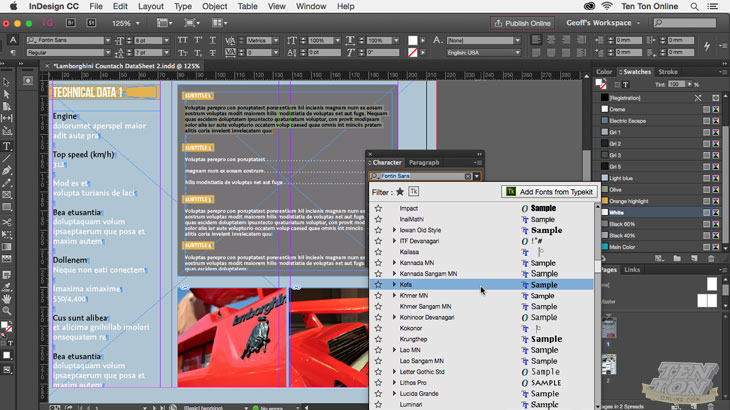 Getting Started With Adobe InDesign CC