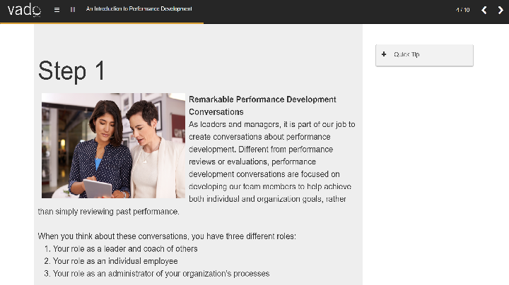 Performance Management and Development - For Business and Project Management, Singapore elarning online course